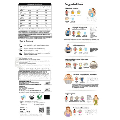 Apple Cider Vinegar with Amla And Turmeric