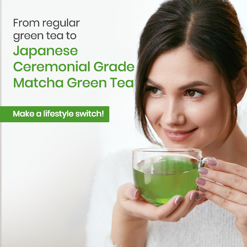 Organic Matcha Green Tea View 2